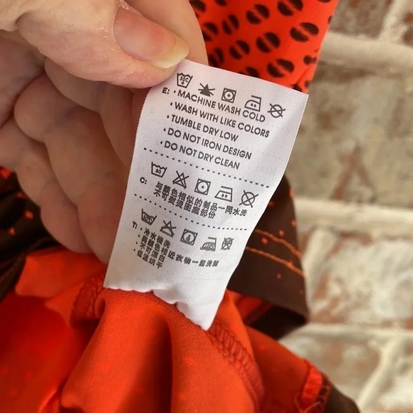 Sport-Dri Orange Black Dri Fit Polo Shirt - Picture 6 of 8